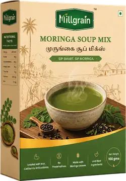 Moringa soup mix health drink pack